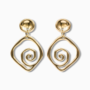 Soluna Spiral Dangle Earrings