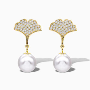 Celestia Pearl Drop Earrings