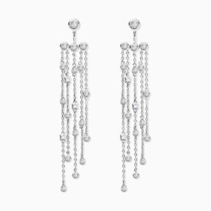 Cascading Chain Drop Earrings
