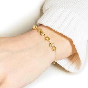 Aurum Nova Disc Bracelet