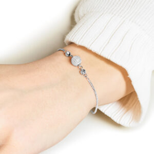Celestia Pave Ball Bracelet