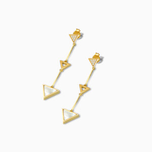 Golden Direction Earrings