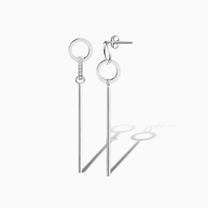 Echo Line Drop Earrings