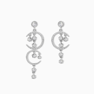 Lunaria Cascade Drop Earrings