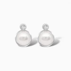 Arctic Glow Stud Earrings