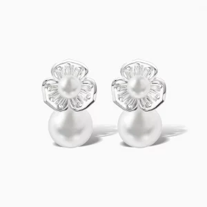 Frost Bloom Stud Earrings