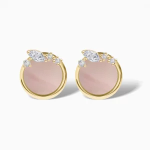 Blush Pearl Stud Earrings