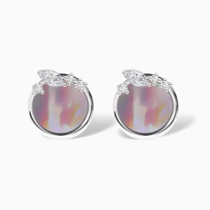 Twilight Pearl Stud Earrings