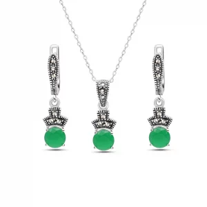 Verdant Heirloom Pendant Set