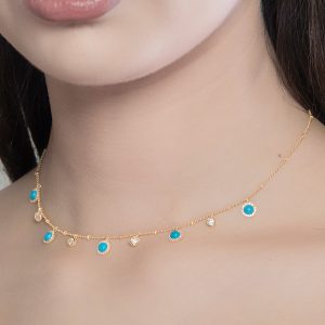 Soleil Droplet Necklace