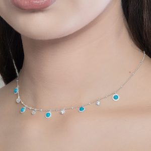 Liora Azure Necklace