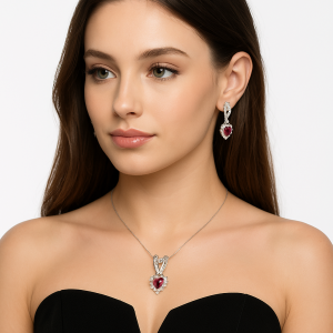 Seraphine Coeur Pendant Set