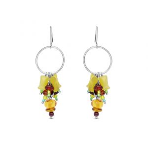 Woodland Festival Hoop Earrings