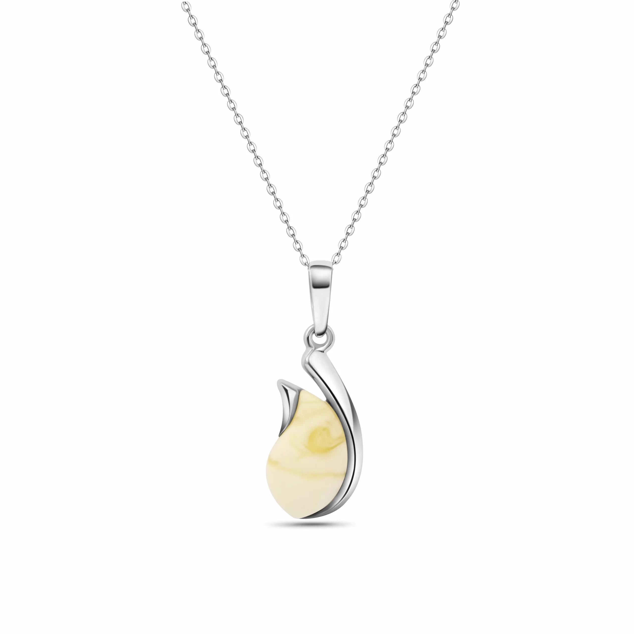 Ivory Flame Pendant