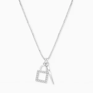 Eterna Lock & Key Pendant
