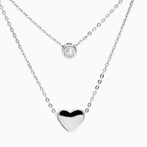 Everly Heart Duo pendant