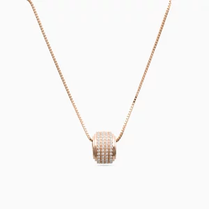 Blush Pave Slider Pendant