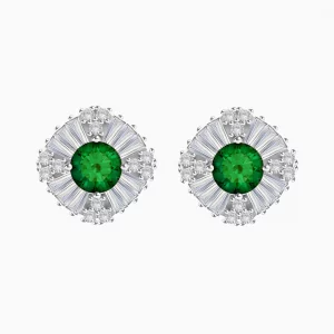 Emerald Solstice Stud Earrings
