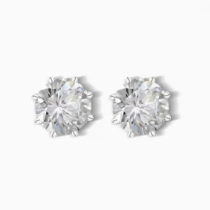 Nova Solitaire Stud Earrings